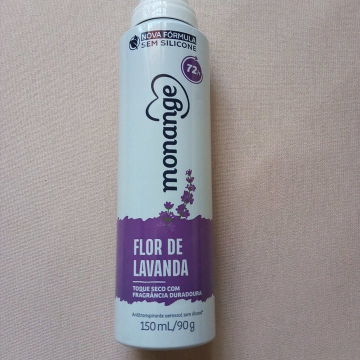 photo of Monange desodorante flor de lavanda shared by @andrezasant on  14 Nov 2022 - review