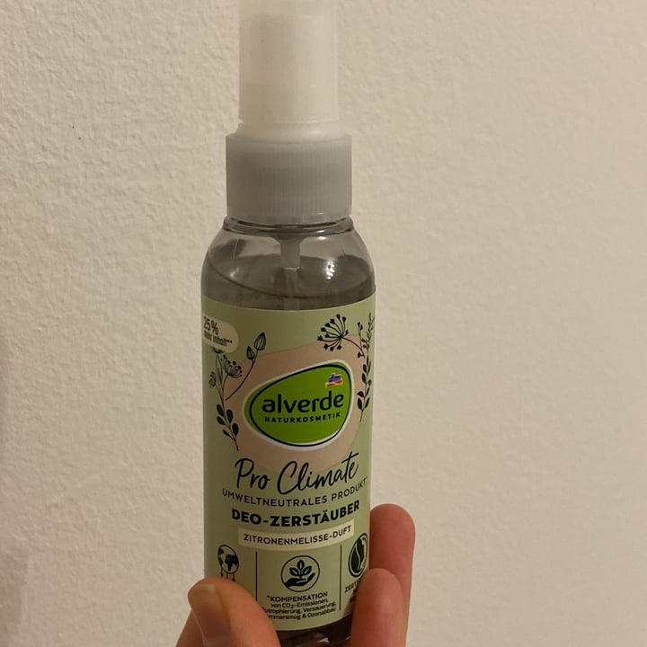 review photo of Alverde Naturkosmetik Deo Spray Climate Action shared by @nocturna on 02 Mar 2022 - review