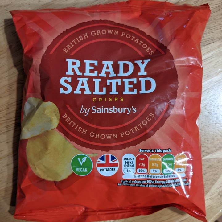 Sainsbury's Ready Salted Crisps Review abillion