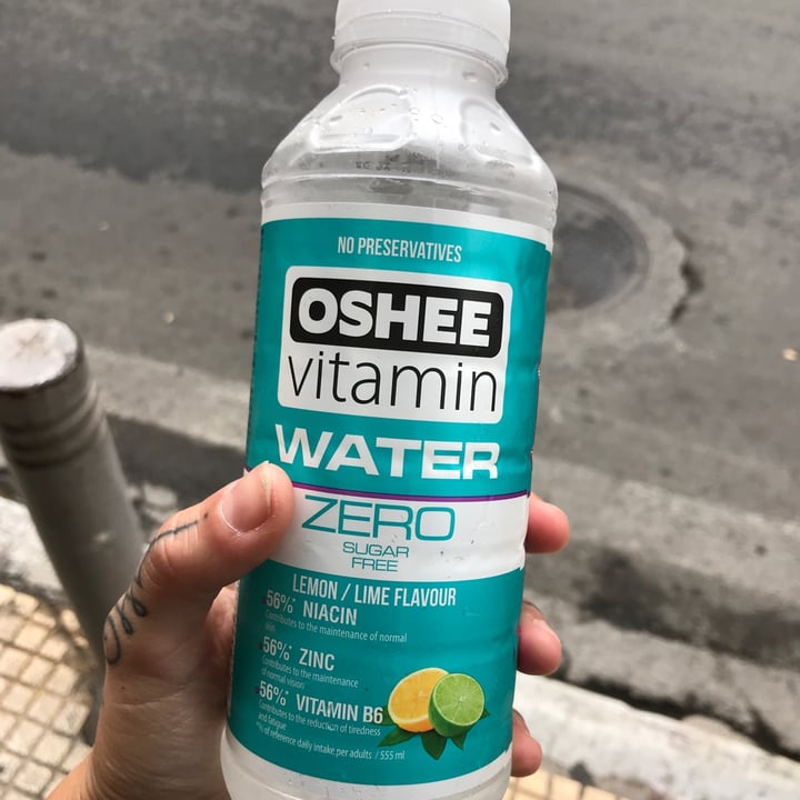 Oshee Lemon/Lime Vitamin Water Zero Review | abillion
