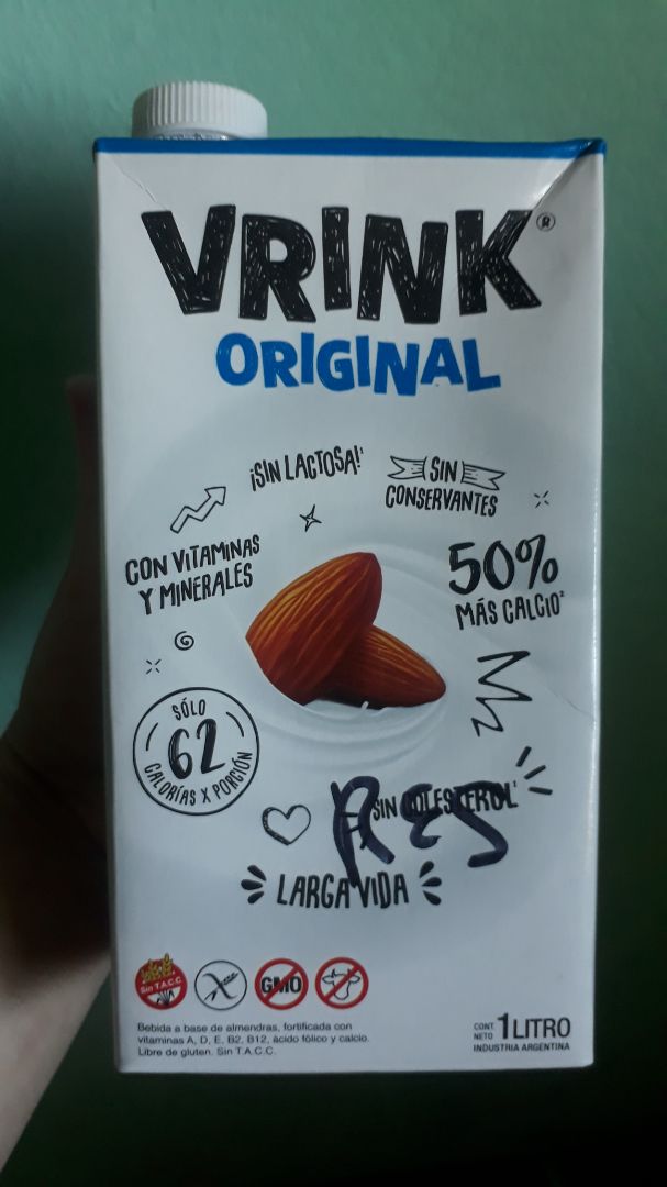 review photo of Vrink Vrink Original de Almendra shared by @eternamente7 on 20 Apr 2020 - review