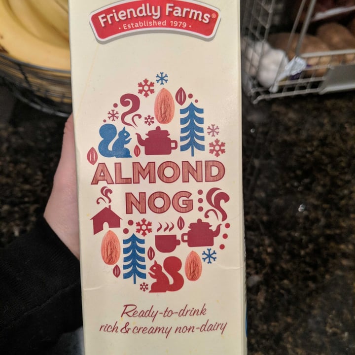 photo of Friendly Farms Almond nog shared by @monlay on  15 Dec 2020 - review