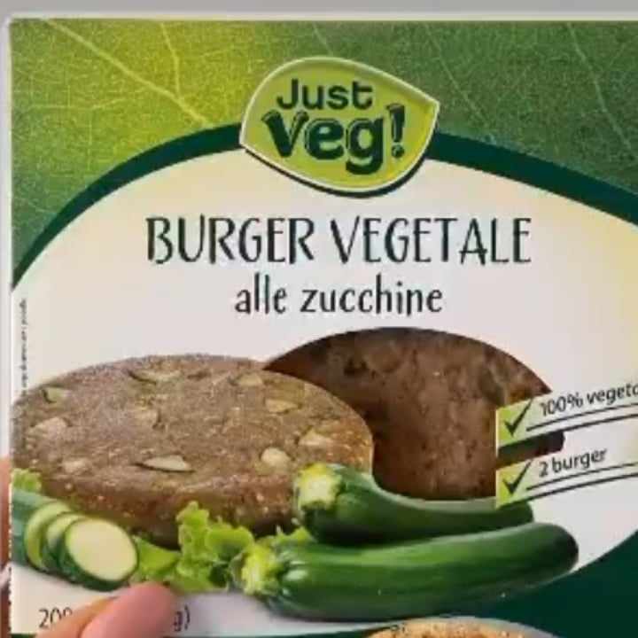photo of Just Veg! (ALDI Italy) Burger vegetale alle zucchine shared by @marti5310 on  13 Mar 2022 - review