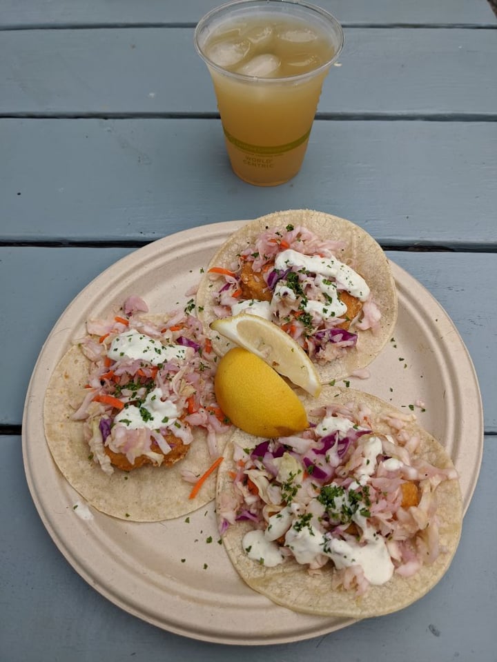 photo of Earth Aloha Eats Golden Fish Tacos shared by @hollyclarke on  17 Nov 2019 - review
