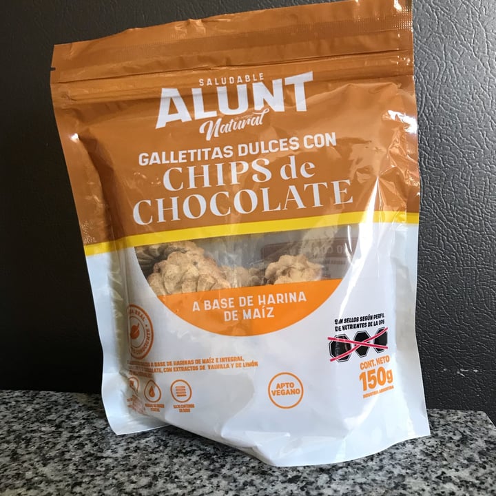 photo of Alunt Saludable Galletitas Con Chips De Chocolate shared by @hipernova on  17 Oct 2021 - review