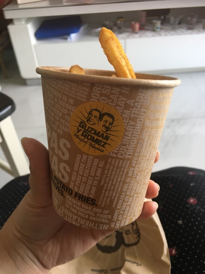photo of Guzman Y Gomez Fries shared by @culinaryworkout on  14 May 2019 - review