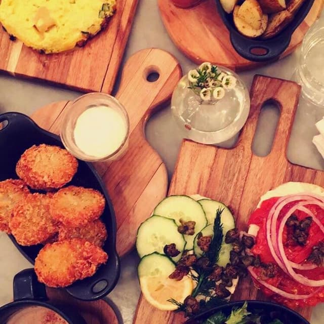 Photo of the dish “Bagel and Lox”