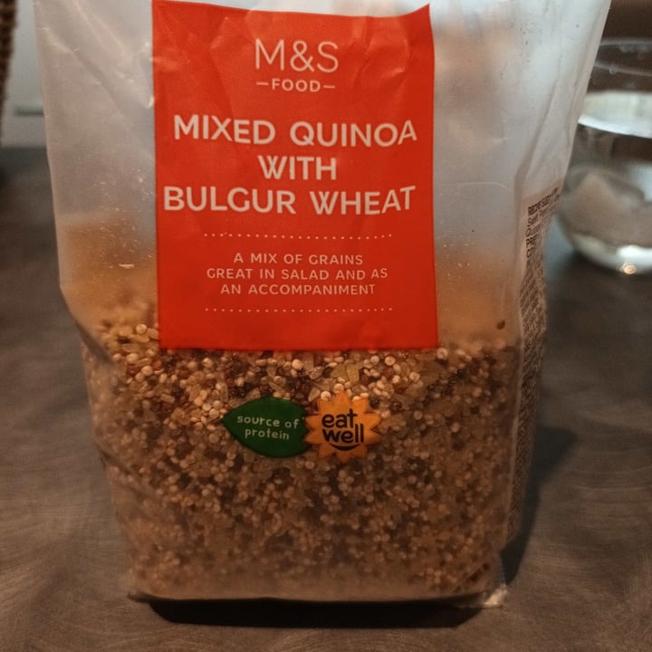 photo of Marks & Spencer Food (M&S) mixed quinoa with bulgur wheat shared by @clauliverpool on  04 Jun 2022 - review