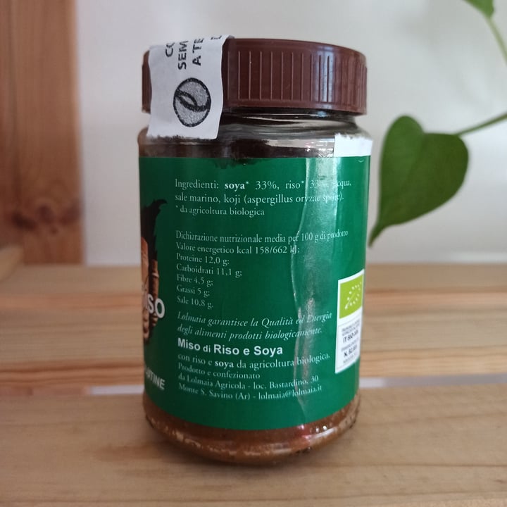 photo of Lolmaia Miso di riso e soya shared by @annalisaballerini on  08 Oct 2022 - review
