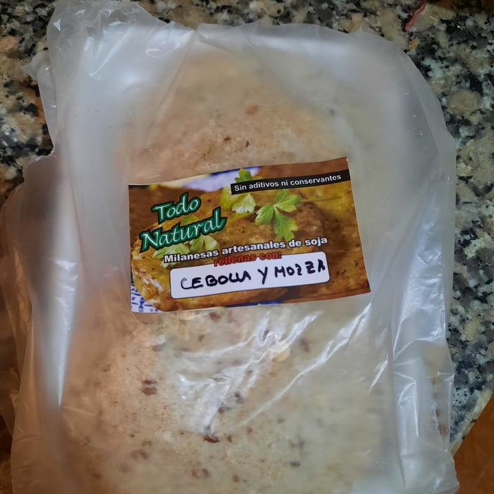 review photo of TODO NATURAL Milanesas De Soja Rellenas Con Cebolla Y Muzza shared by @alejandradaiana on 14 May 2022 - review