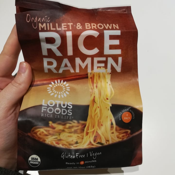 photo of Lotus Foods - Rice Is Life Millet & Brown Rice Ramen shared by @rociosuareznavarro on  01 Jul 2020 - review