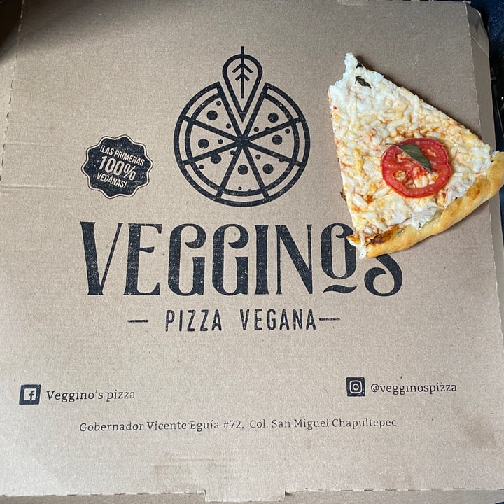 review photo of Veggino's Pizza Pizza margarita shared by @calci-fer on 29 Jul 2020 - review