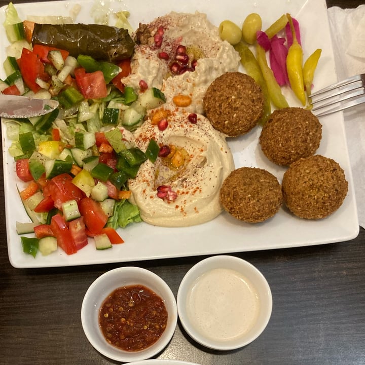 review photo of Niedaleko Damaszku - Vegan restaurant Damascus Plate shared by @emiliajarochowska on 30 Oct 2022 - review
