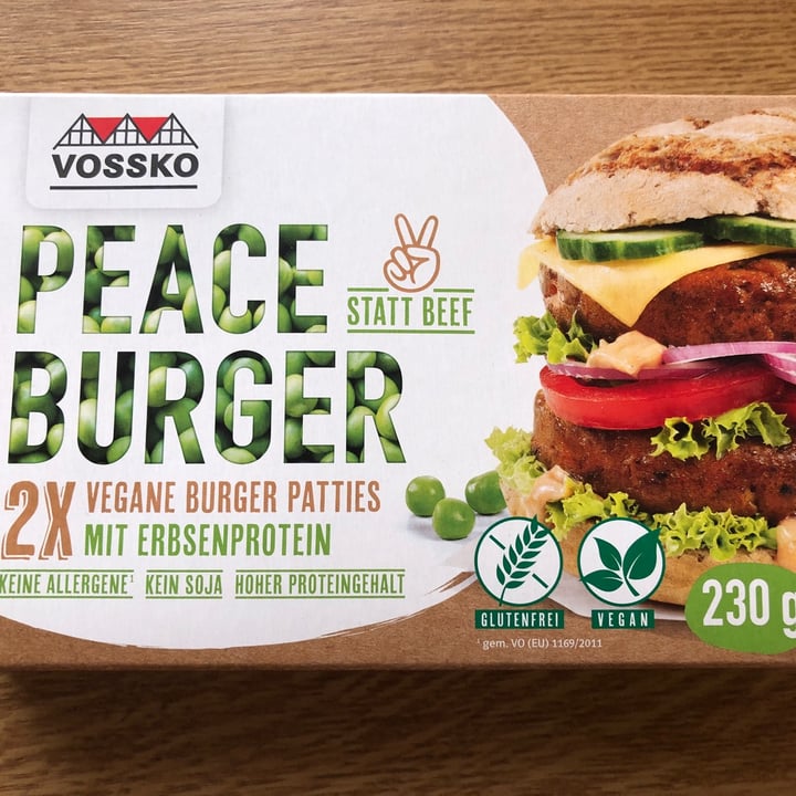 photo of Vossko Peace BURGER shared by @meike on  30 Apr 2020 - review