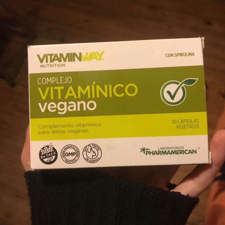 photo of VitaminWay Complejo Vitamínico Vegano shared by @jannacatts on  25 Mar 2021 - review