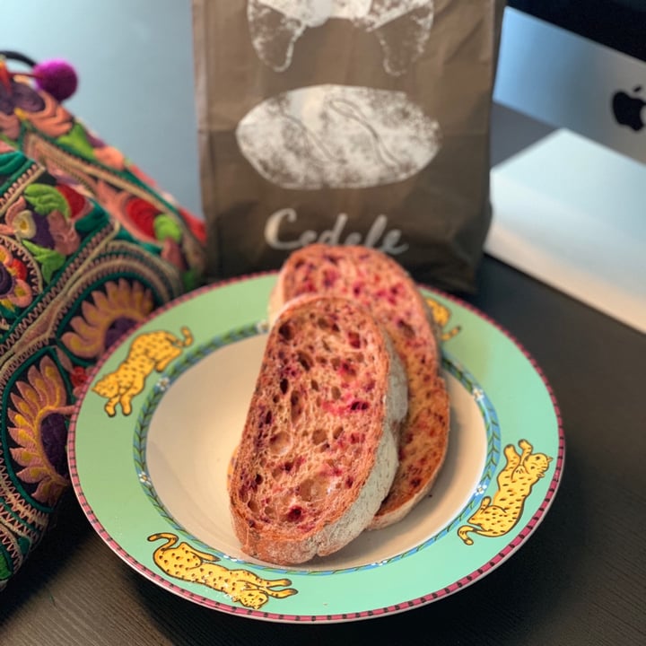 photo of Cedele Bakery Cafe - Tanjong Pagar Centre Beetroot Bread shared by @jashment on  21 Jul 2019 - review