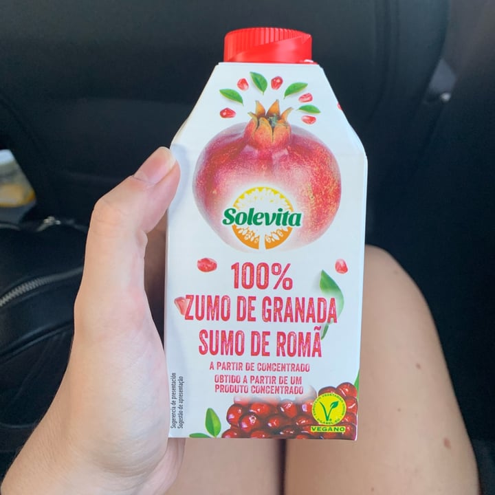 photo of Solevita 100% Pomegranate shared by @antonellamanf on  14 Sep 2022 - review