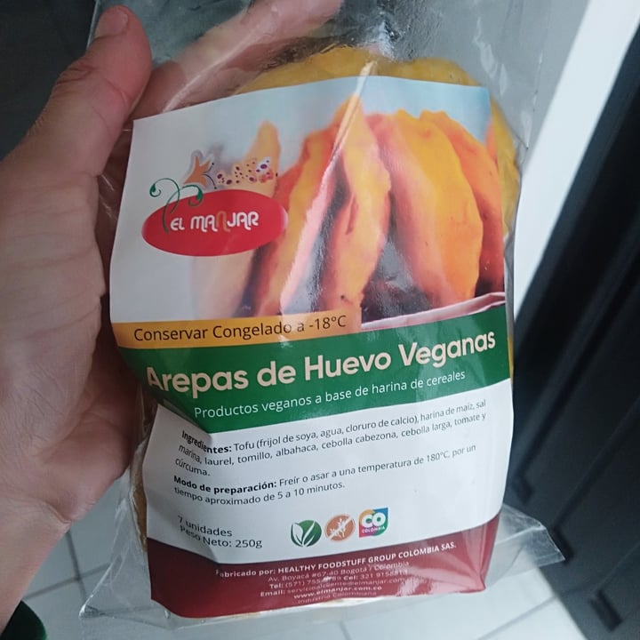 review photo of El Manjar Arepa De No Huevo shared by @angemunoz on 09 Nov 2021 - review