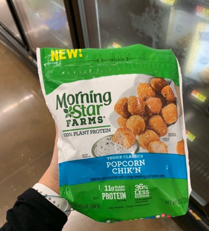 photo of MorningStar Farms Veggie Classics Popcorn Chik’n shared by @daniquiros on  20 Feb 2020 - review