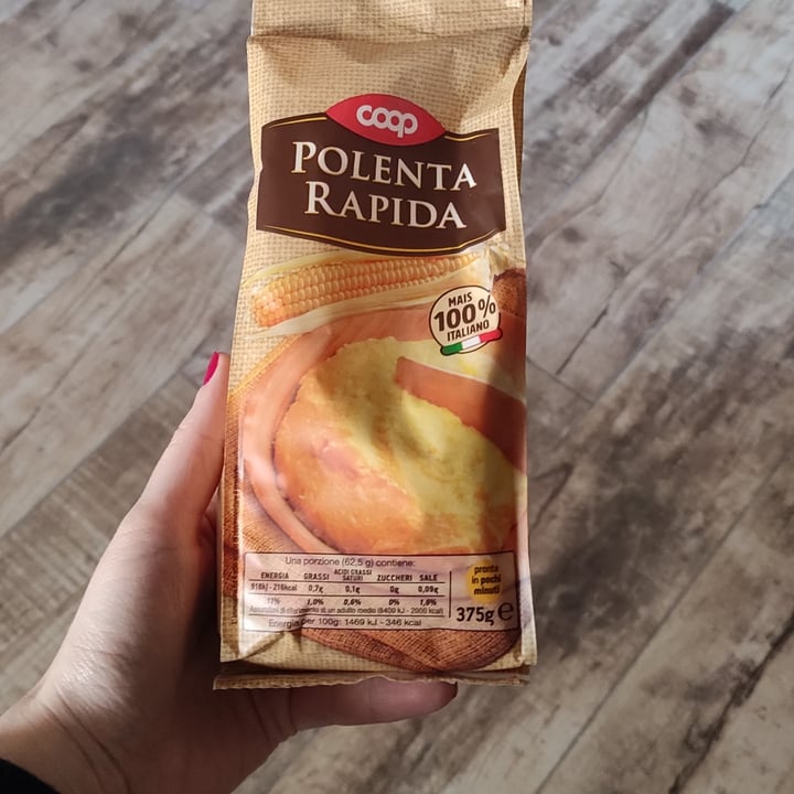 photo of Coop Polenta rapida shared by @giom26 on  06 Apr 2022 - review