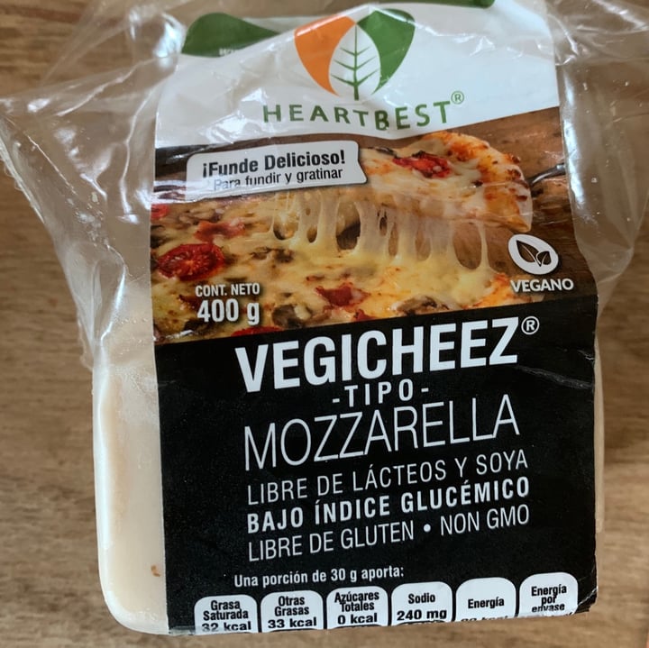 photo of Heartbest Vegicheez Mozarella shared by @agl on  08 May 2020 - review