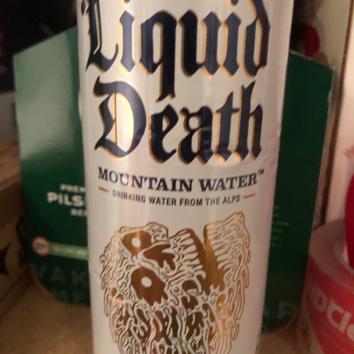 photo of Liquid death  Mountain Water shared by @oscargogh on  30 May 2022 - review