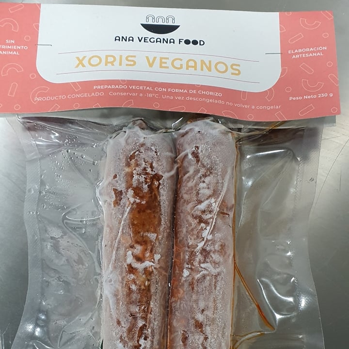 photo of Ana Vegana Food Chorizos veganos shared by @anapejime on  12 Apr 2022 - review