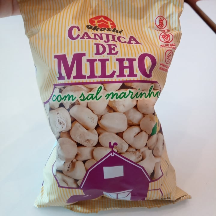 review photo of Okoshi Canjica De Milho Com Sal Marinho shared by @isaavegan on 01 Feb 2022 - review