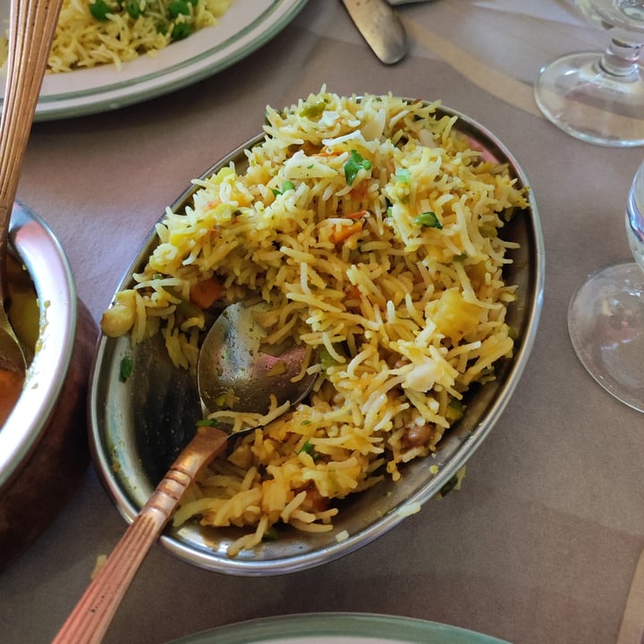 review photo of King Of India Ristorante Indiano Vegetable Biryani shared by @vegbignosegal on 03 Dec 2022 - review