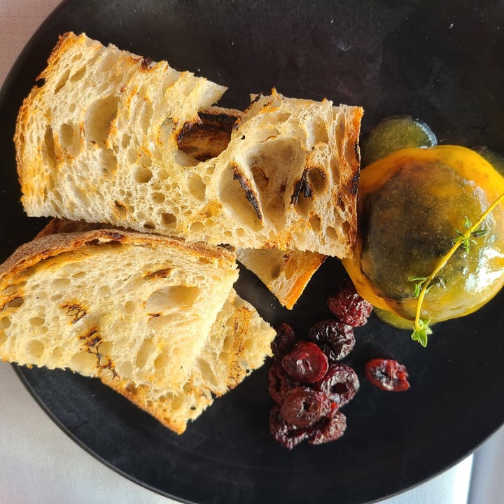 photo of Crossroads Kitchen Charred Ricotta shared by @norcalvegan on  14 Jul 2021 - review