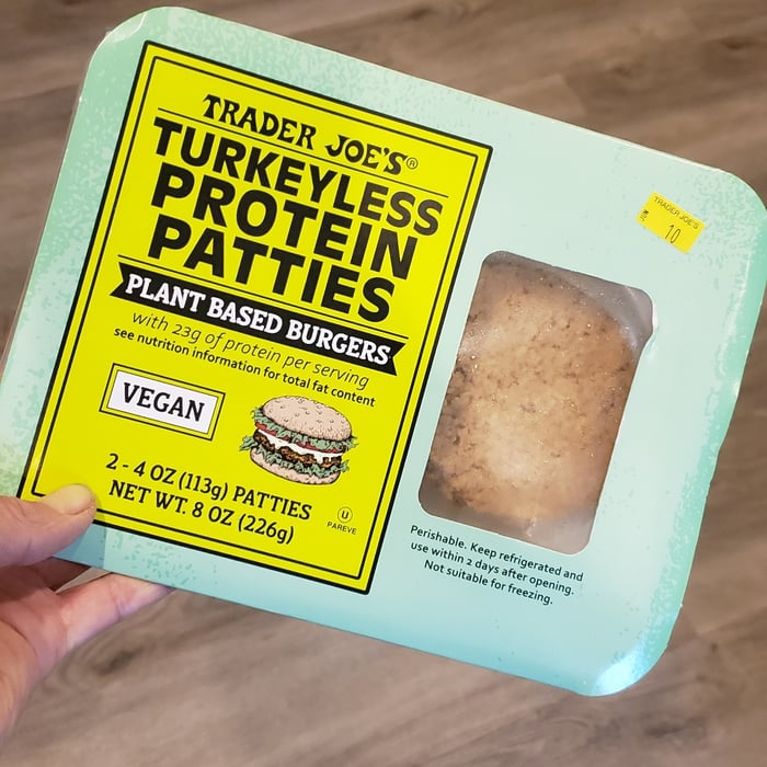 turkeyless protein patty