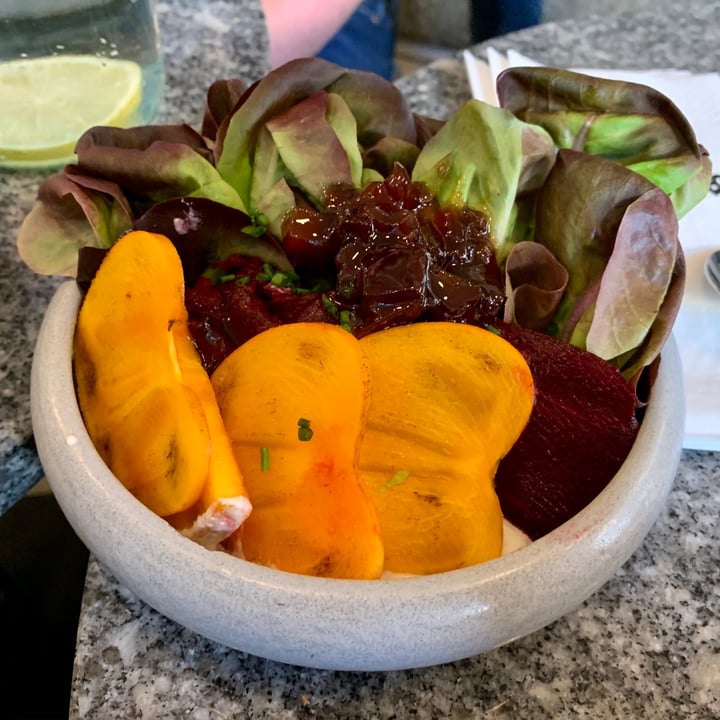 photo of באנה - Bana Persimmon Salad shared by @forrestmck on  23 Dec 2020 - review