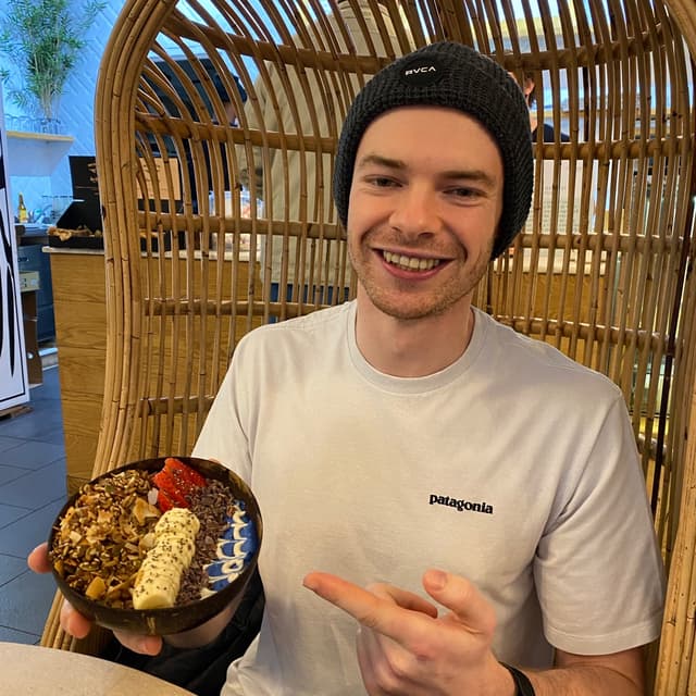Foto do prato “Into The Blue Smoothie Bowl”