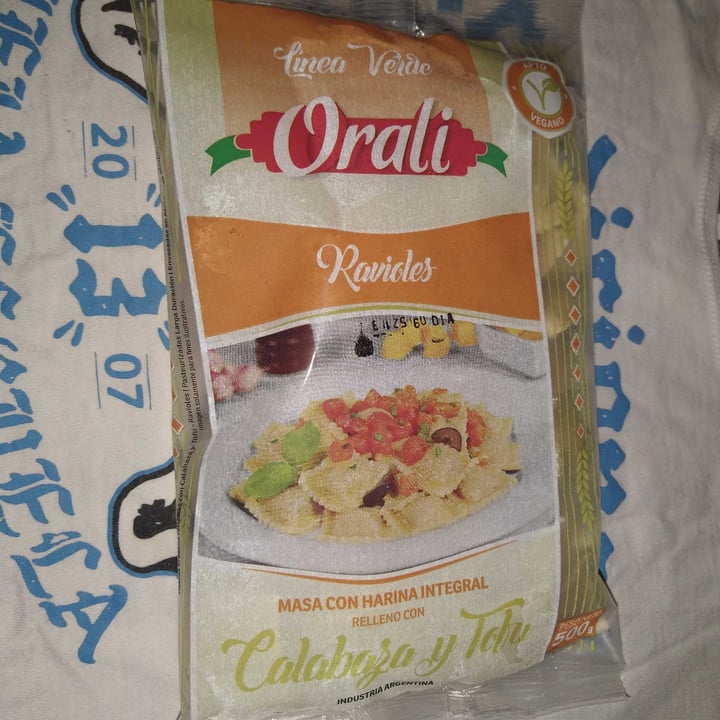 photo of Orali Ravioles De Calabaza Y Tofu shared by @danivegana1 on  01 May 2021 - review