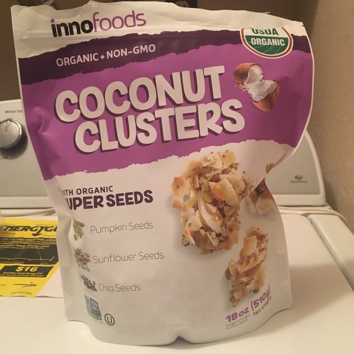 photo of InnoFoods Coconut Clusters shared by @blairezie on  05 Jun 2019 - review