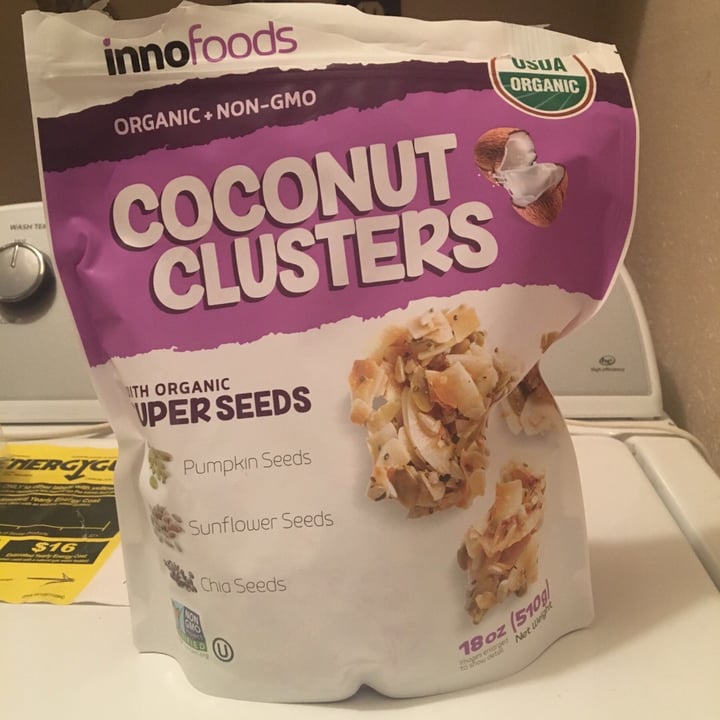 review photo of InnoFoods Coconut Clusters shared by @blairezie on 05 Jun 2019 - review