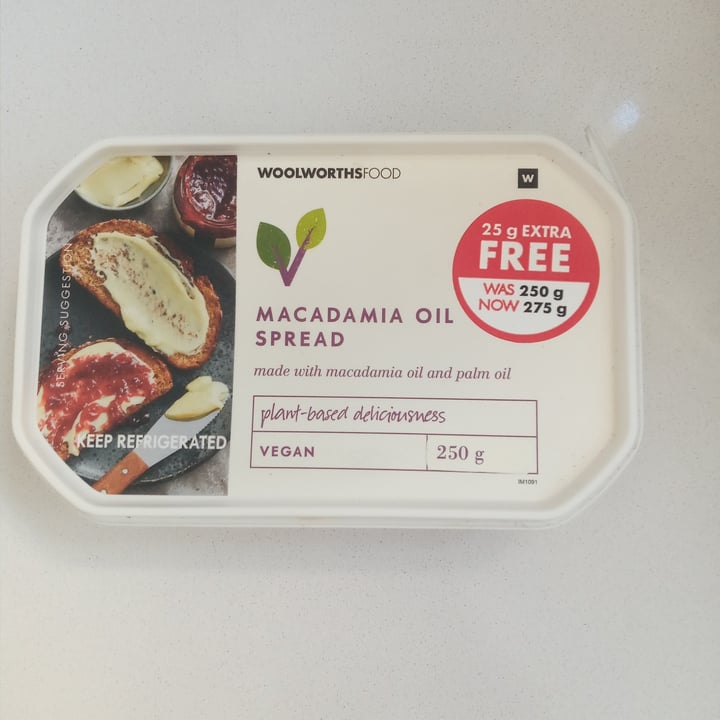 review photo of Woolworths Food Macadamia Oil Spread shared by @fruitfulfig on 25 Nov 2021 - review