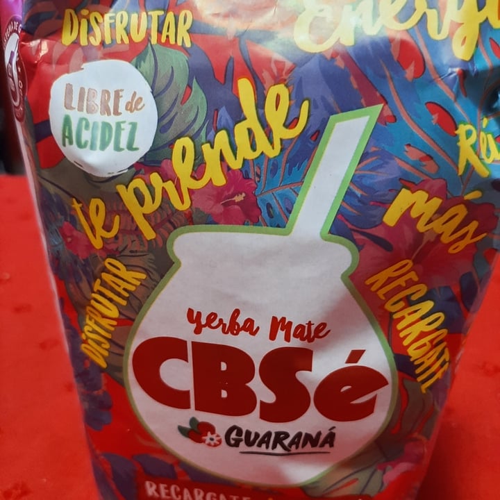 photo of CBC yerba mate Infusiones vegetales con hojas de yerba mate shared by @meliveg on  18 Jan 2022 - review
