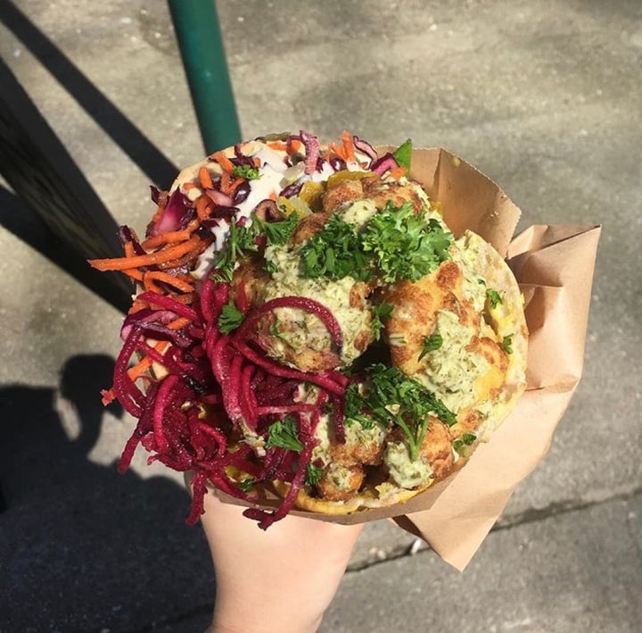 review photo of Chickpea food truck Kasum pita shared by @stephml88 on 22 Dec 2018 - review