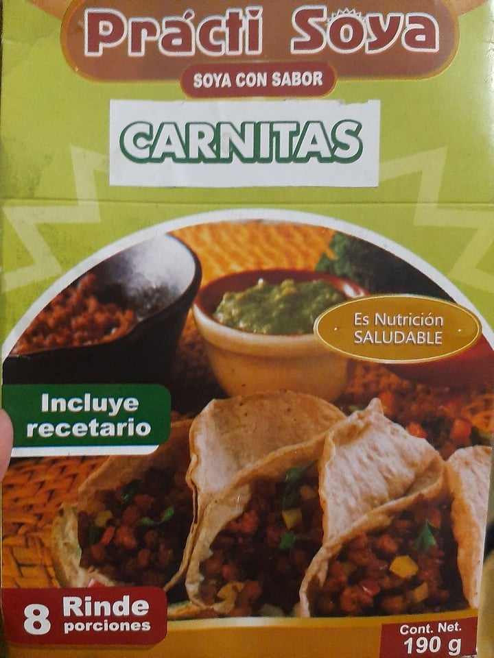 photo of Anita's Soya Con Sabor Carnitas shared by @pauvilleda on  18 Mar 2020 - review