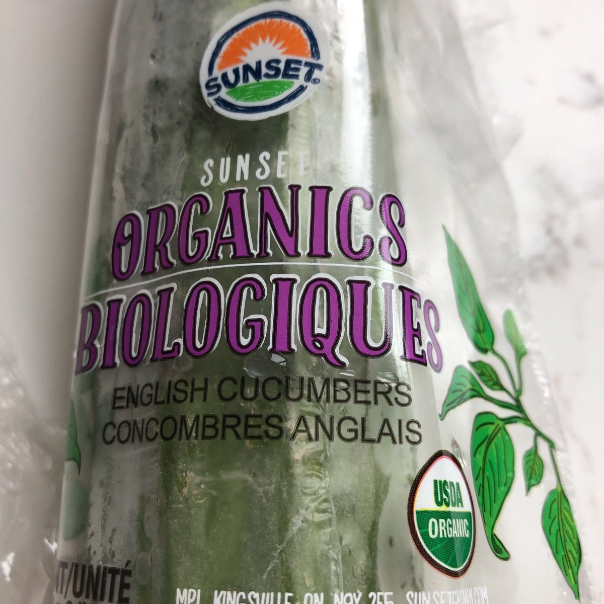 Sunset Organic English cucumber Reviews