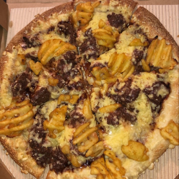 review photo of Pizza Fan Burger Plant-Based Pizza shared by @marilenasoulozeki on 26 Aug 2020 - review