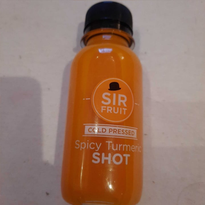 photo of Sir Fruit Spicy Turmeric Shot shared by @ahimsasunflower on  26 May 2020 - review