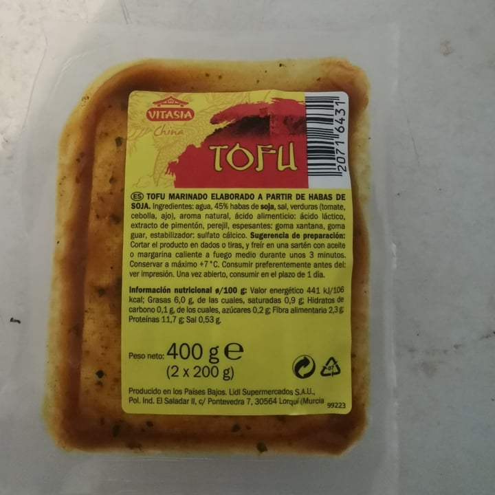 photo of VitAsia Tofu marinado shared by @nesiloura on  12 Oct 2020 - review