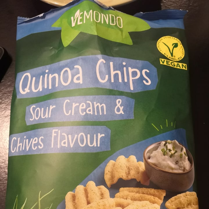 Vemondo Quinoa Chips Sour Cream & Chives Flavour Review abillion