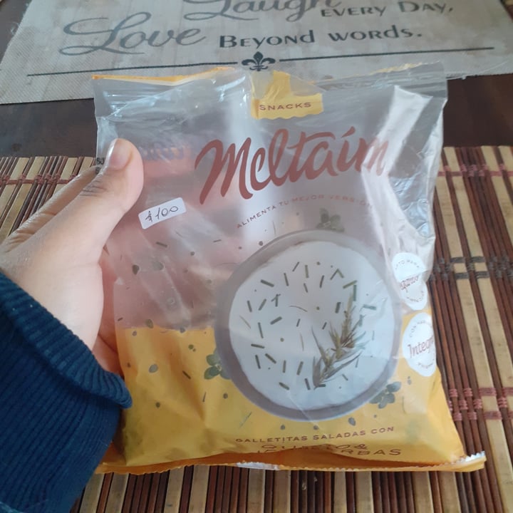 review photo of Meltaím Galletitas Saladas con Queso y Finas Hierbas shared by @zoemontiel on 19 May 2021 - review