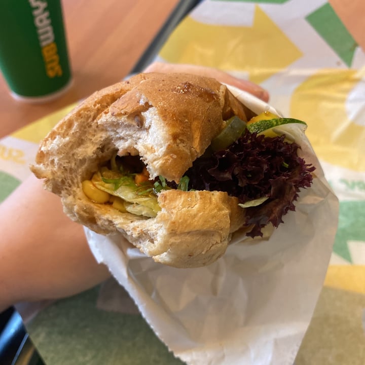 photo of SUBWAY Ubi Avenue 1 Veggie Delight shared by @celestenvg on  22 Oct 2021 - review