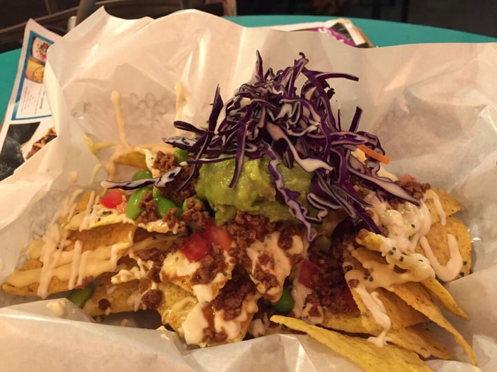 photo of Well Dressed Salad Bar Cheesy Nachos with Smoked Soy shared by @fourdollars on  31 Jul 2019 - review