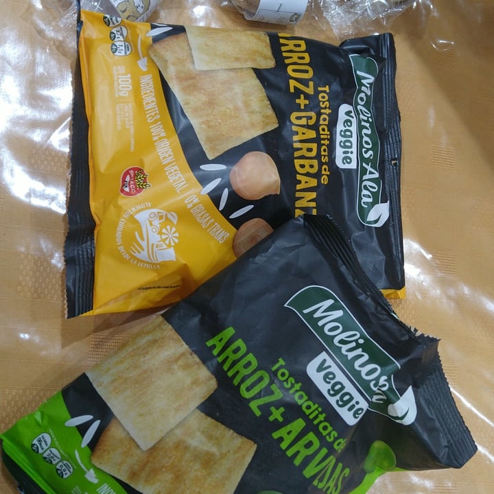 photo of Molinos Ala Tostaditas de arroz y arvejas shared by @daseve on  02 Nov 2021 - review