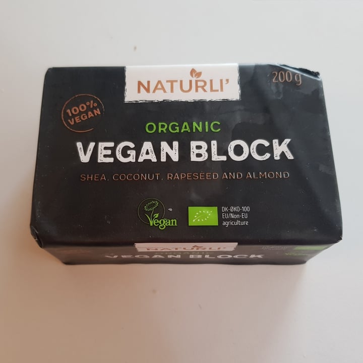 photo of Naturli' Naturli Organic Vegan Block shared by @julesjacie on  08 Mar 2021 - review